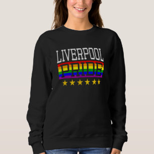 Moletom Liverpool Pride Gay lésbica Queer Lgbt Rainbow Fla