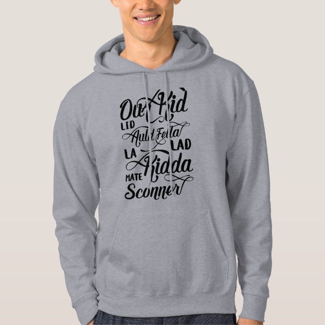 Moletom Liverpool Scouse Dialect para Man Slang Hoodie (Frente)