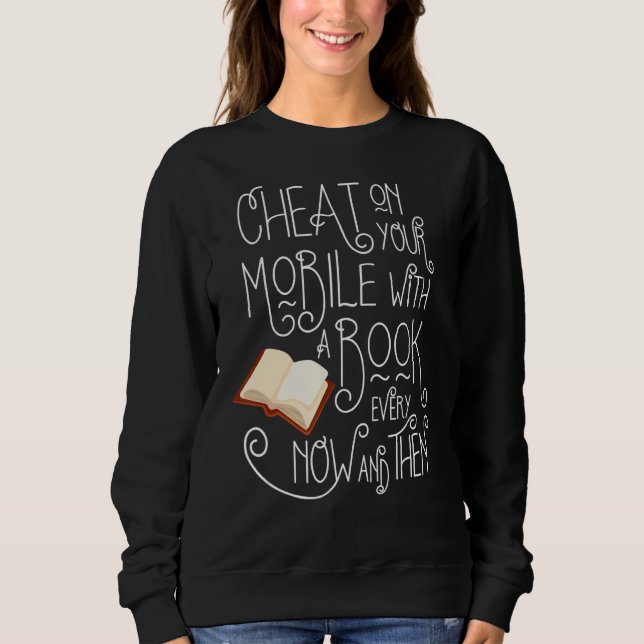 Moletom Livro E Bookworm (Frente)