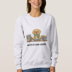 Moletom Livros de Cachorro Retriever Dourado Estudioso Int