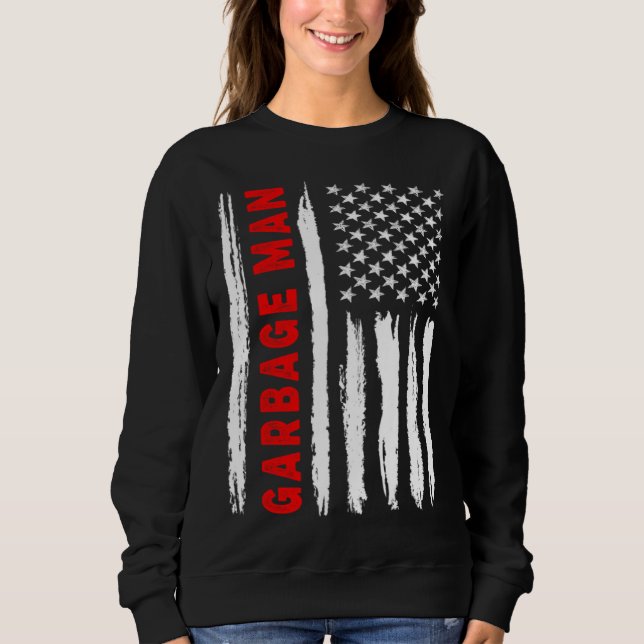 Moletom Lixeiro da Bandeira Americana EUA (Frente)