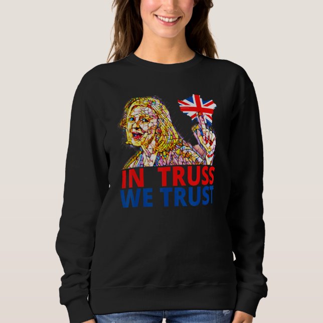 Moletom Liz Truss  Richi Sunak British Wealthy Tory member (Frente)