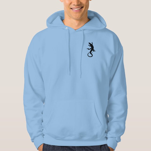 Moletom Lizard Art Hoodie Jaqueta Lizard Hoodie (Frente)