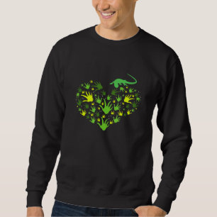 Moletom Lizard Foot Impressões Répteis