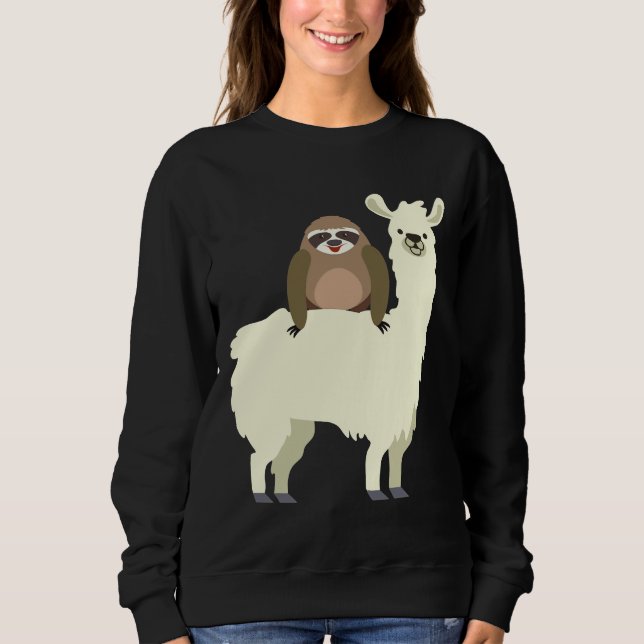 Moletom Llama 32 Bonita Engraçada (Frente)