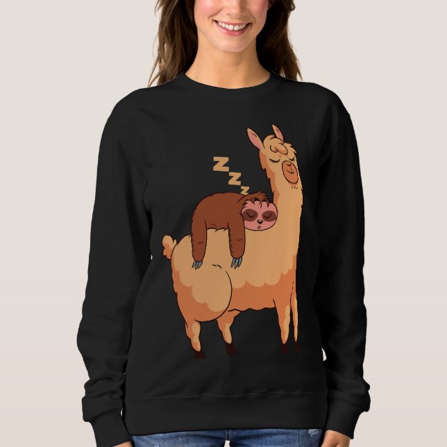 Moletom Llama E Lama Dormindo (Frente)