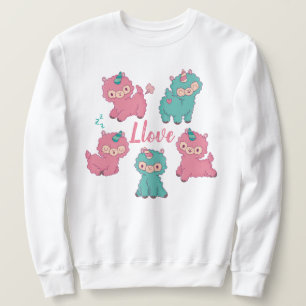 Moletom Llama Love Sweatshirt