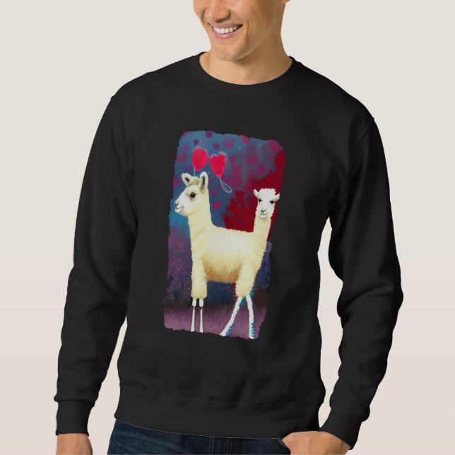 Moletom Llama of love 03 (Frente)