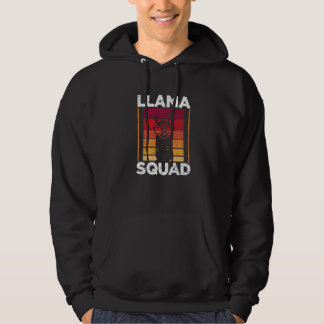 Moletom Llama Squad Retro Vintage