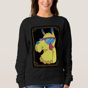 Moletom Llama Tarot Card Soothsayer Occult Mystical