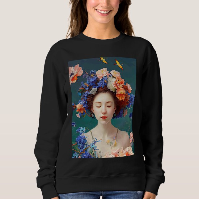 Moletom Lo fi hip hop chillhop chill beats lofi aesthetics (Frente)