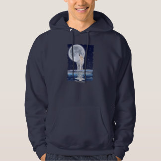 Moletom Lobo Ártico e um Hoodie da Lua de inverno