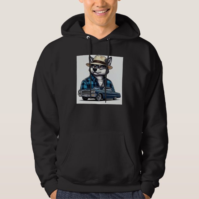 Moletom Lobo Lowrider (Frente)