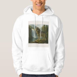 Moletom Lobo místico de hoodie