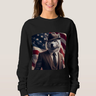 Moletom Lobo Patriótico