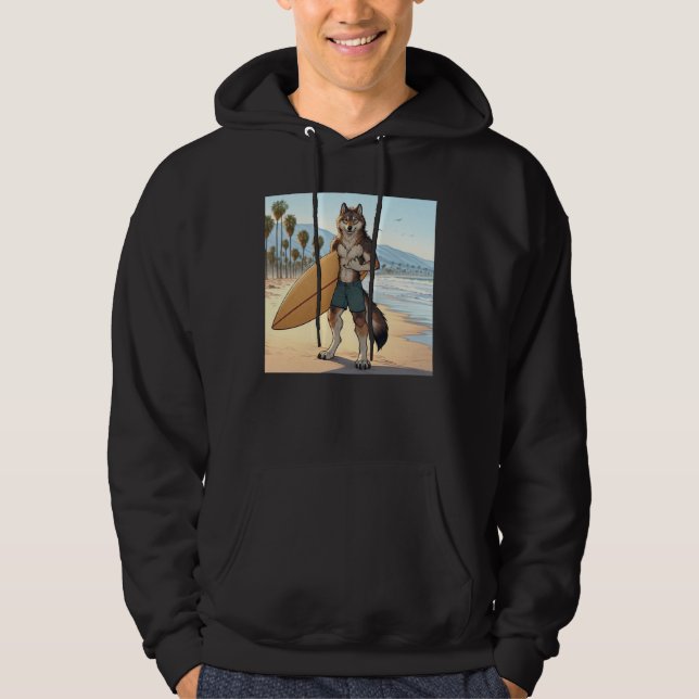Moletom Lobo Surfista   (Frente)