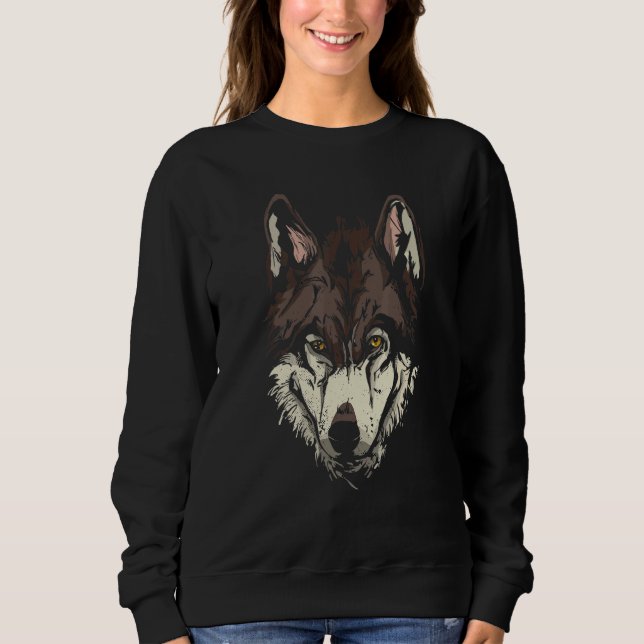 Moletom Lobos Zoológico Cabeça de Lobo (Frente)