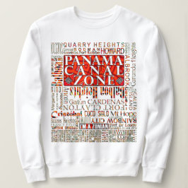 Moletom Locais da Zona do Canal do Panamá com Mola Design