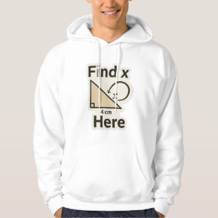 Moletom Localize X Math Piada Sticker - Engraçado Geométri