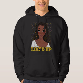 Moletom Loc'd Up Hair Black History Month African Melanin