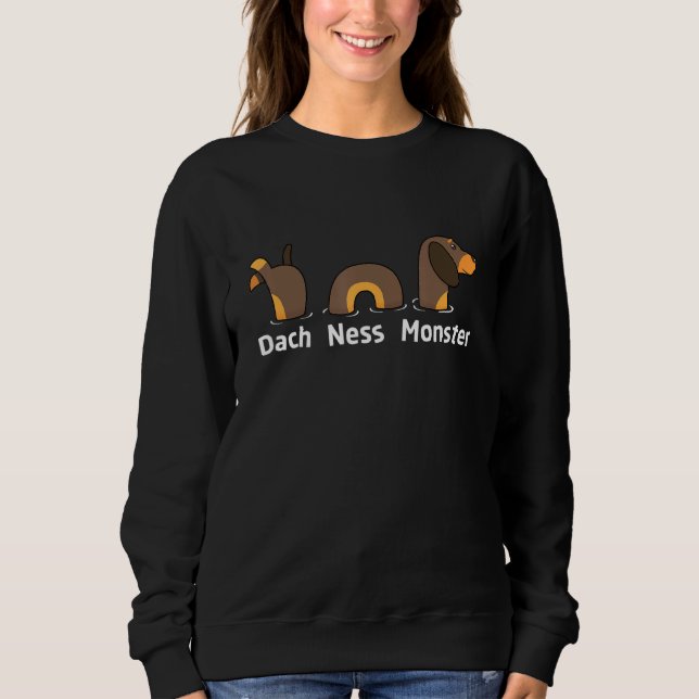 Moletom Loch Ness Monster Dach Dachshund Women (Frente)
