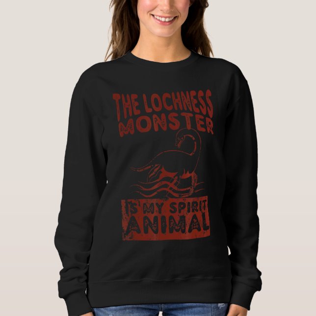 Moletom Loch Ness Monster É Meu Espírito Animal Lochness M (Frente)