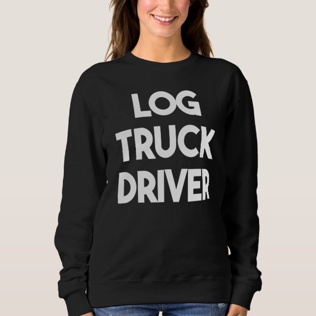Moletom Log Truck Driver (Frente)