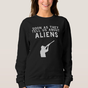 Moletom Logo Que Nos Contem Sobre Aliens Alienígenas