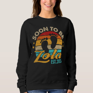 Moletom Logo Ser Dia de as mães Lola 2023 Primeira Vez Mãe
