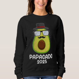 Moletom Logo será Pai PAPACADO 2025 Futuro Padre Funny A