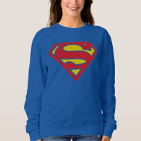 Logotipo Clássico da Supergirl com Contorno Azul