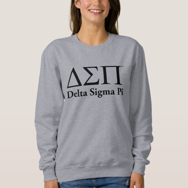 Moletom Logotipo Clássico Delta Sigma Pi (Frente)