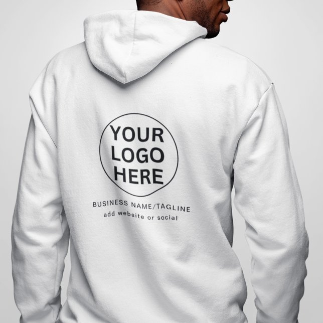 Moletom Logotipo Comercial Profissional & Texto Uniforme d (Criador carregado)