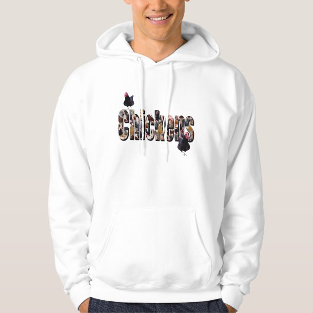 Moletom logótipo da Imagem de Galinhas, (Frente)