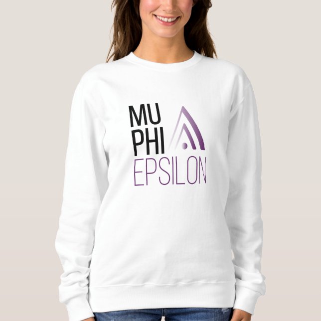 Moletom Logotipo da Mu Phi Epsilon (Frente)
