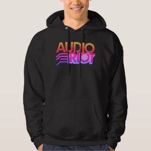 Moletom Logotipo da Raiz de Áudio Otto Riot Black Sweshirt