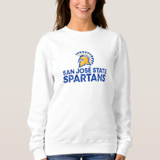 Moletom Logotipo da San Jose State Spartans com Marca de P