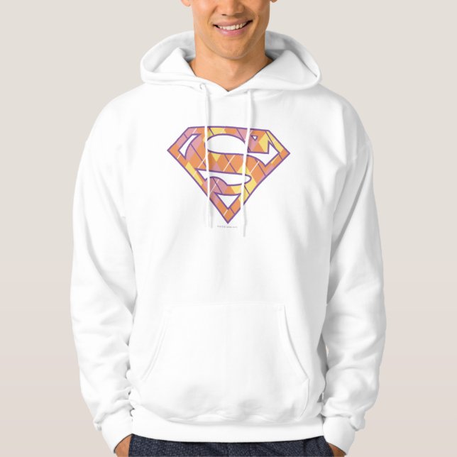 Moletom Logotipo da Supergirl Argyle (Frente)