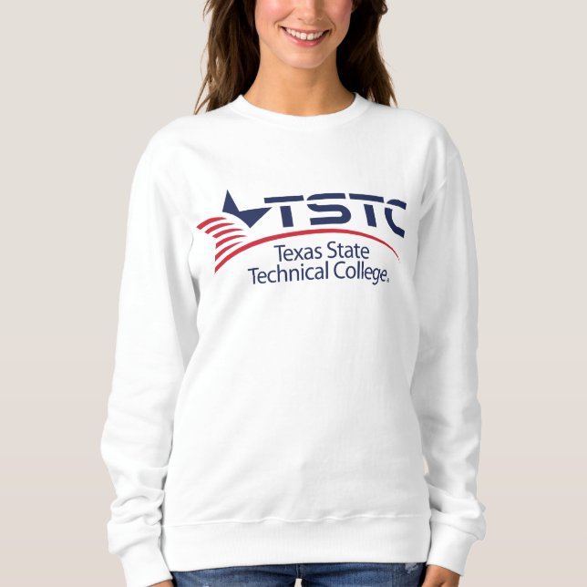 Moletom Logotipo da Texas State Technical College (Frente)