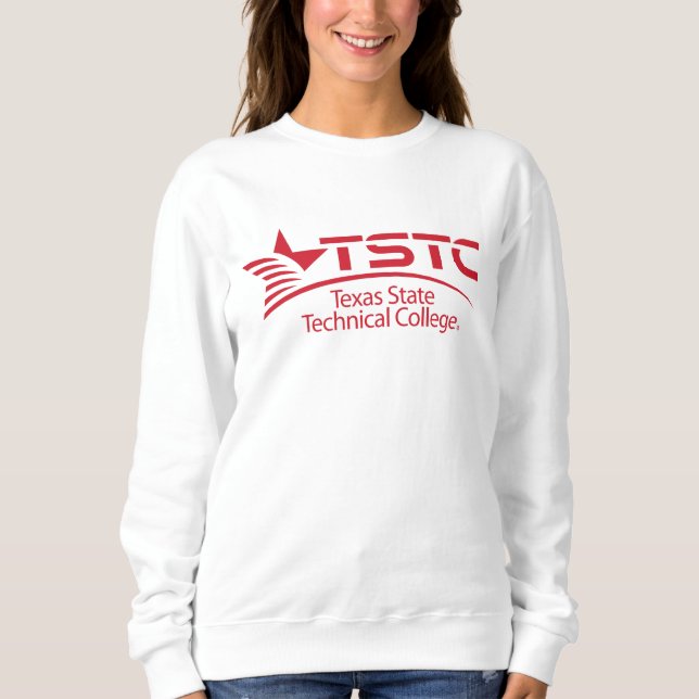 Moletom Logotipo da Texas State Technical College (Frente)