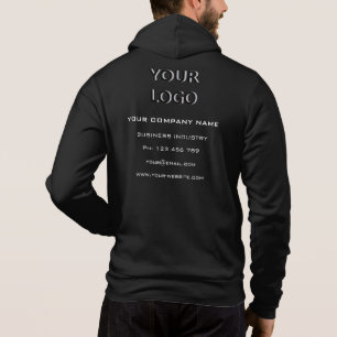 Moletom Logotipo de sua empresa e Hoodie de empresa de tex