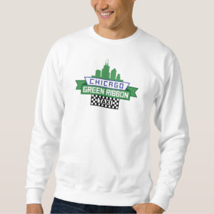 Moletom Logotipo de Taxi da Faixa Verde de Chicago - Arte