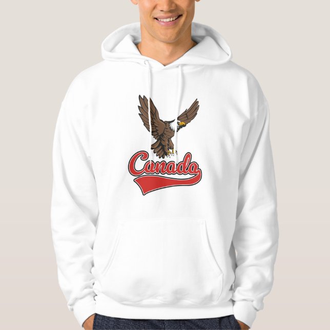 Moletom logotipo de Viagens Canadá (Frente)