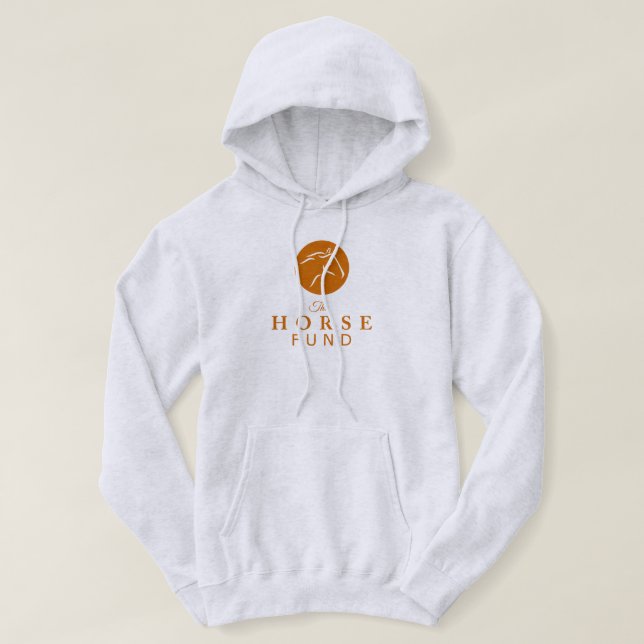 Moletom Logotipo do fundo do cavalo (Frente do Design)