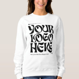 Moletom Logotipo Empresarial Personalizado Groovy Retro Si