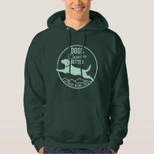 Logotipo frontal verde da Hoodie Mint