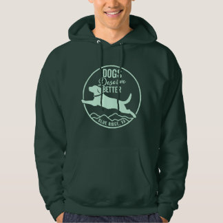Moletom Logotipo frontal verde da Hoodie Mint