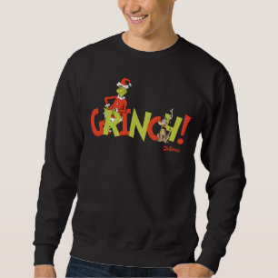 Moletom Logotipo Gráfico do Personagem Grinch!