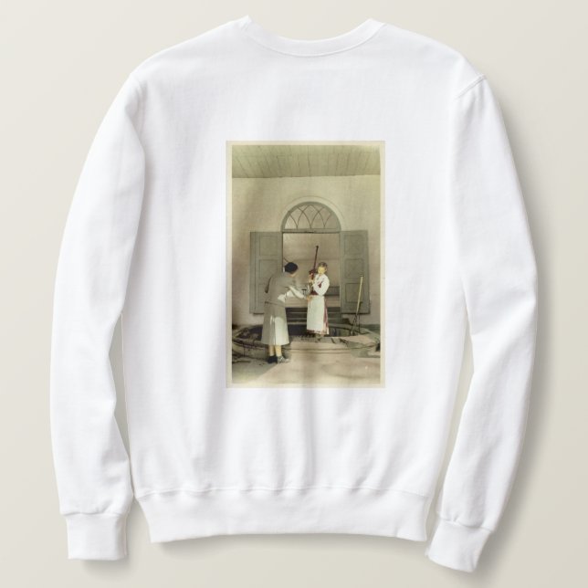 Moletom Logotipo Grande Do Medevi Brunn (Verso do Design)