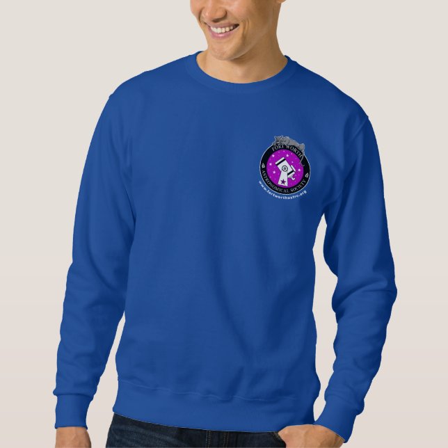 Moletom Logotipo Oficial Masculino Sweatshirt Royal (Frente)